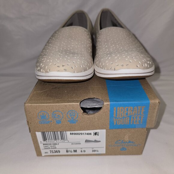 Clarks Breeze Emily in Light Taupe, Women's Size 8.5M, NIB - Picture 8 of 8